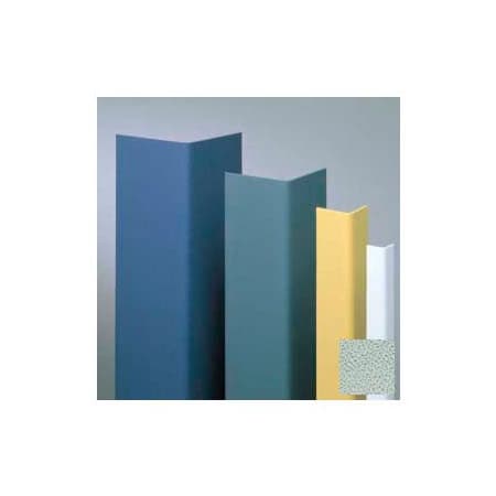 Pawling Vinyl Surface Mounted Corner Guard, 90Deg Corner, 3/4" Wings, 12'H, Sea Foam, Vinyl W/Tape CGT-34-12-293
